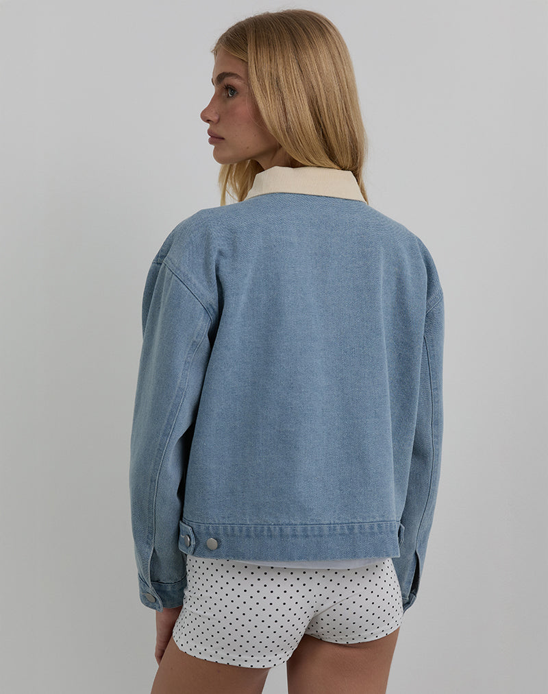 Kahyun Jacket in Denim Light Wash