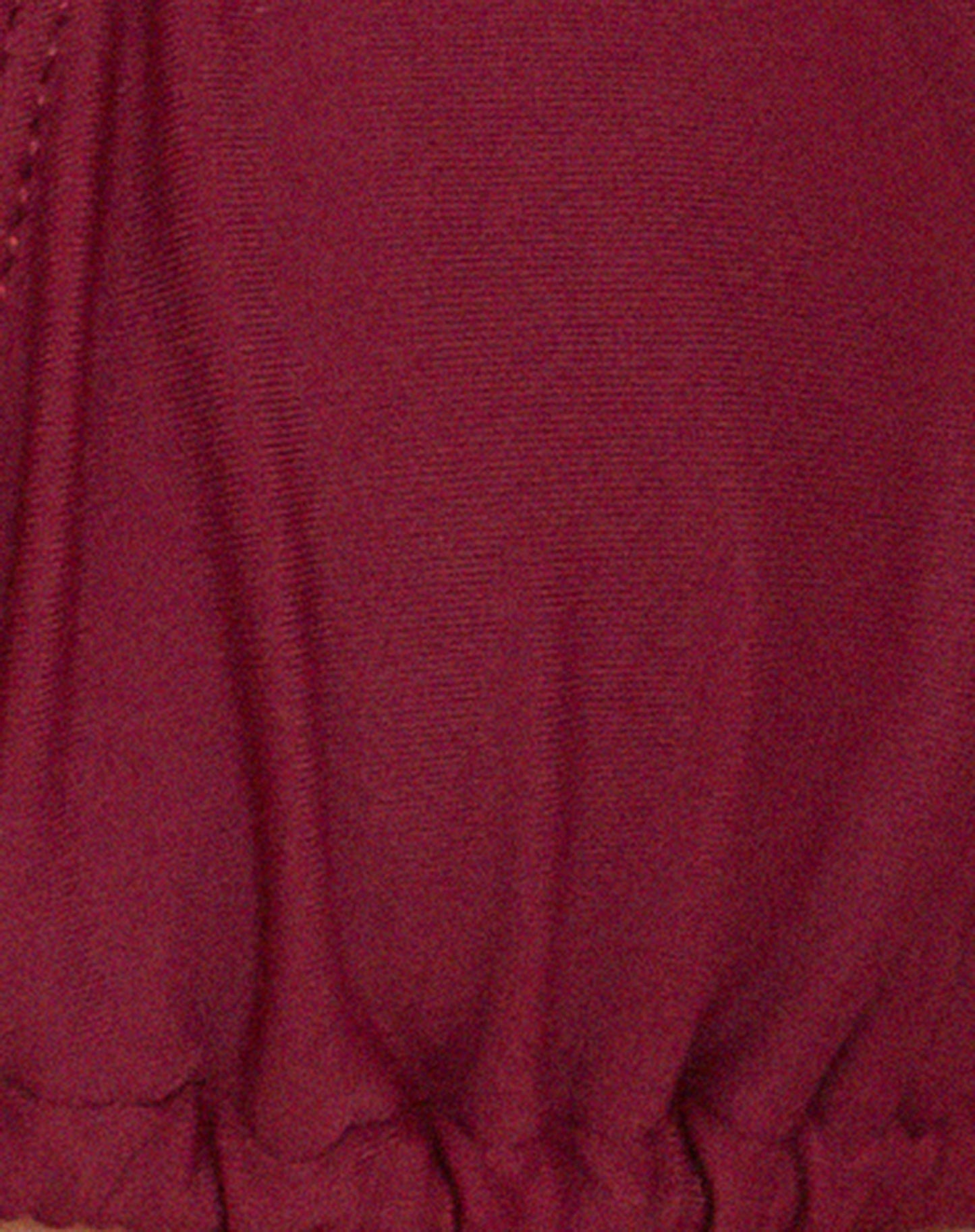 Pami Beaded Bikini Top in Burgundy