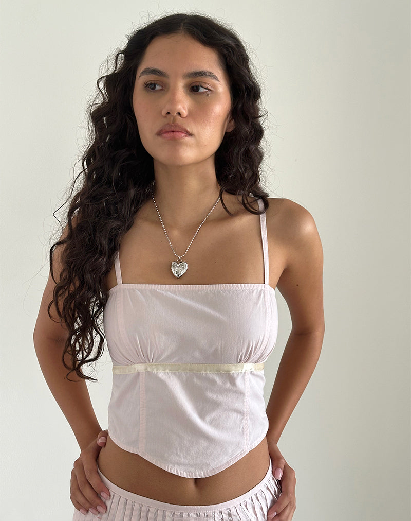 Matilda Silver Heart Necklace